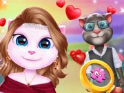 Permainan Pasangan kucing valentine yang indah  talian