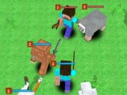 Permainan Minecraft: Buat raksasa dan bertarung!  talian