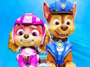 Permainan Teka -teki Jigsaw: Paw Rescue  talian