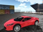 Permainan Simulator tempat letak kereta GT Burnout  talian