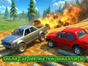 Permainan Simulator Pemusnahan Kereta Dalam Talian 3D  talian