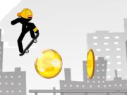 Permainan Stickman Skate City  talian