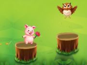 Permainan Panik hutan Piggys  talian