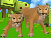Permainan Simulator Cougar: Kucing Besar  talian