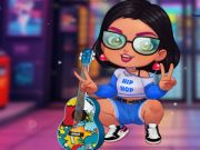 Permainan Gadis hip hop yang bergaya  talian