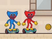 Permainan Hugli Wugli Merah dan Biru  talian