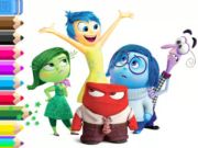 Permainan Buku Mewarnai: Inside Out  talian