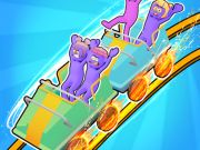 Permainan Roller Coaster Rush talian