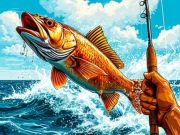Permainan Memancing Rusia di laut talian