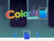 Permainan Minuman berwarna -warni talian