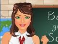 Permainan Barbie Pergi ke Sekolah Makeover  talian