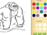 Permainan Zoo Animals Pewarna Buku untuk Kanak-kanak talian
