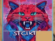 Permainan Kegilaan teka -teki jigsaw kucing talian
