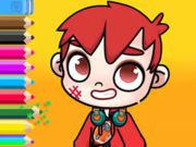 Permainan Buku pewarna: Avatar World Schoolboy talian