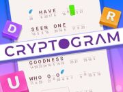 Permainan Cryptogram: Teka-teki otak perkataan talian