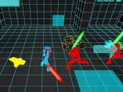 Permainan Stickman Neon Sword Fighting talian