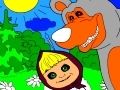 Permainan Masha dan beruang di hutan  talian