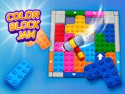 Permainan Jam blok warna talian