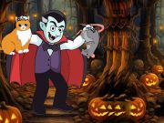 Permainan Vampire terperangkap haiwan melarikan diri talian
