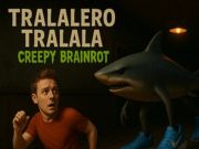 Permainan Tralalero tralala brainrot menyeramkan talian