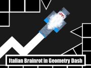 Permainan Brainrot Itali dalam Geometry Dash talian