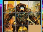 Permainan Teka-teki gelongsor Gorilla talian