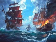 Permainan Kapal Pirate: Bina dan Berjuang talian