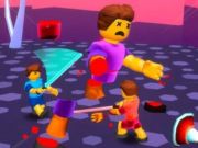 Permainan Hero Blocks Arena! Perjuangan pedang Ragdoll talian