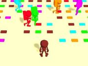 Permainan Crazy Bridge Rush membina stash dan lari talian