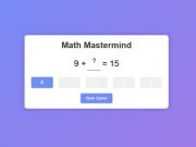 Permainan Mastermind matematik talian