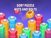Permainan Susun kacang dan bolt teka-teki talian