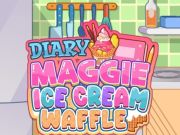 Permainan Diary Maggie: Waffle Ice Cream talian
