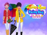 Permainan Gadis super pakaian hujan saya talian