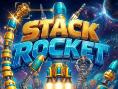 Permainan Stack Rocket talian