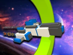 Permainan Hovercraft Spaceship talian