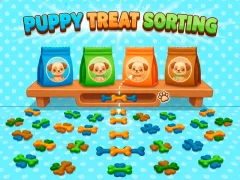 Permainan Puppy Treat Sorting talian
