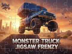 Permainan Monster Truck Jigsaw Frenzy talian