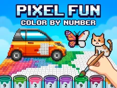 Permainan Pixel Fun Color By Number talian