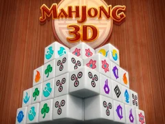 Permainan Mahjong 3D talian