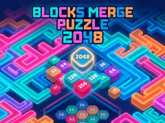 Permainan Blocks Merge Puzzle 2048 talian