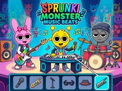 Permainan Sprunki Monster Music Beats talian
