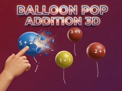 Permainan Balloon Pop Addition 3D talian