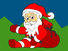 Permainan Santa Claus Coloring Book talian