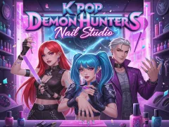 Permainan K Pop Demon Hunters Nail Studio talian