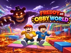 Permainan Freddy at Obby World talian