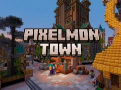 Permainan Pixelmon Town talian