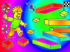 Permainan Coloring Book: Roblox Obby Runner talian