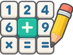Permainan Math Crossword Puzzle Genius Edition talian