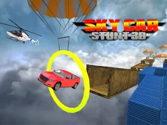 Permainan Sky Car Stunt 3d talian