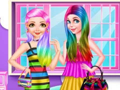 Permainan Princess Rainbow Look talian